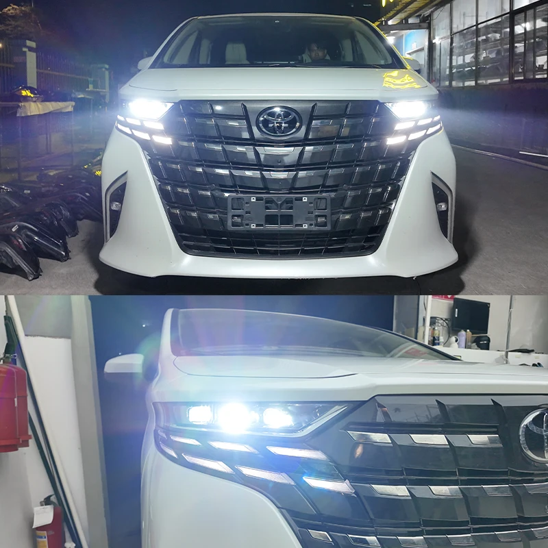 2025For Super Bright Headlights for 2024 for Toyota Alphard/Vellfire Performance Parts Upgrade Installation