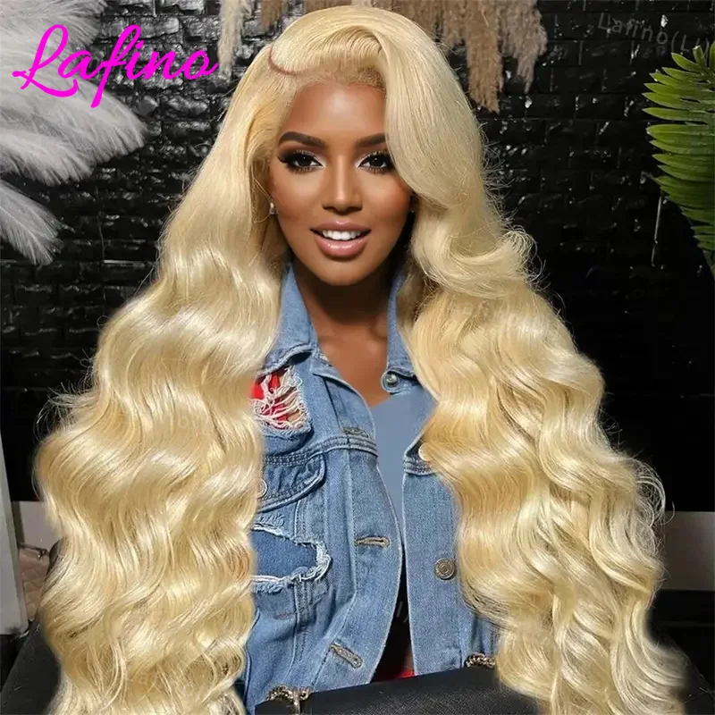 Blonde Body Wave Lace Front Wig Hd Transparent Lace 13x4 13x6 Human Hair Wig 613 Pre Plucked Full Frontal Wigs For Black Women