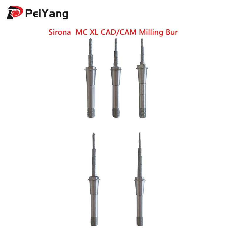 Sirona MCXL Milling Burs Step Bur  Cad Cam Pointed Bur 12s For Lithium Disilicate Glass Ceramic Milling Burs