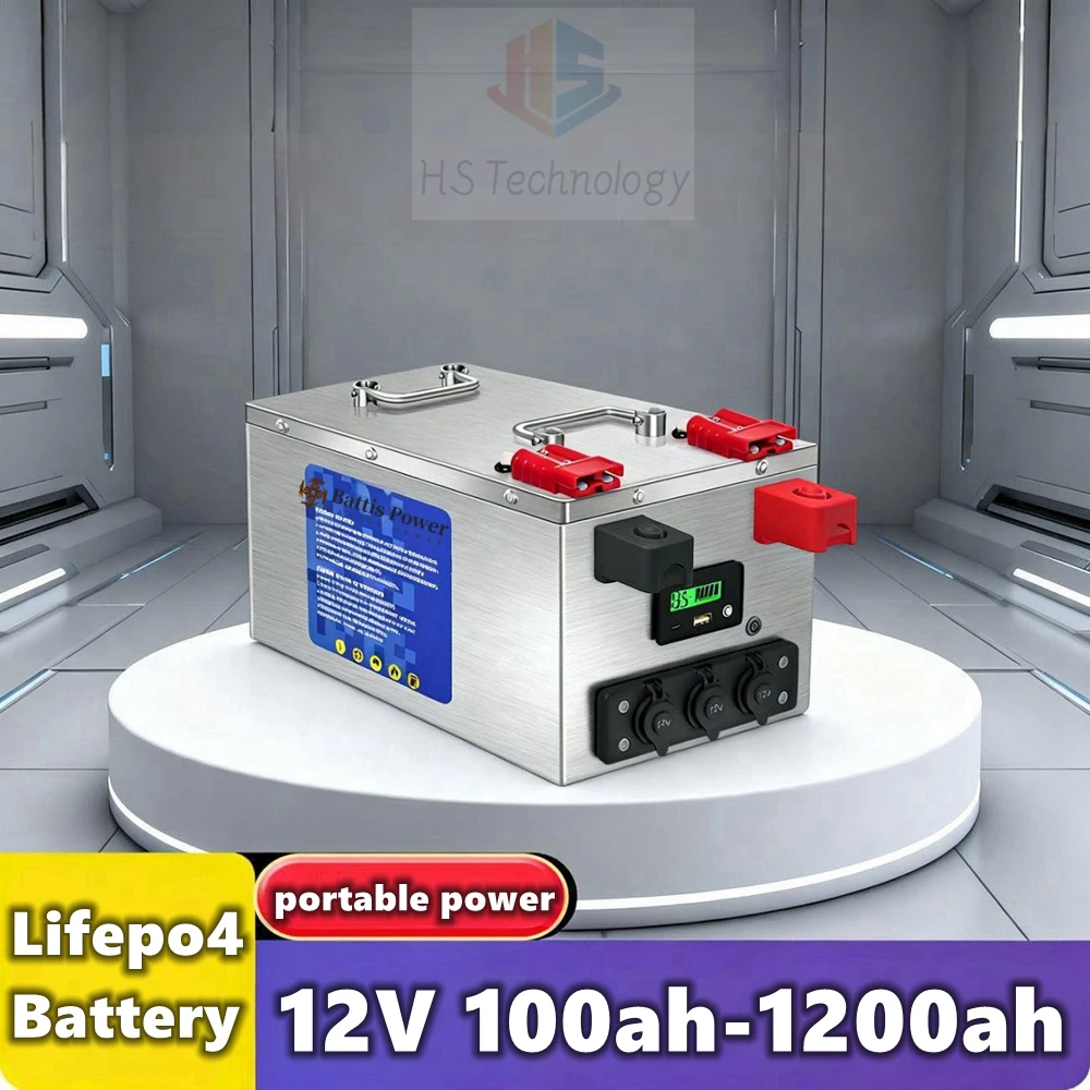 

Не нужно беспокоиться о электричестве на открытом воздухе! Аккумулятор Lifepo4 12В 100-1200Ач, обеспечивающий длительное и стабильное питание для использования в кемпинге/автодомах.