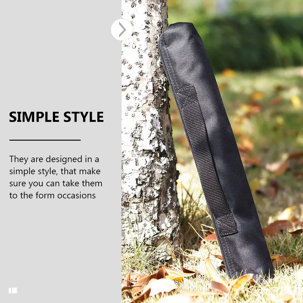 

2Pcs Clarinet Bags Oxford Fabric Waterproof Instrument Storage Pouches Mini Saxophone Protective Gear Black Color Easy Zipper