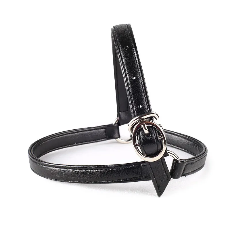 High Heels Anti Drop No Tie Shoelaces Leather Strap Detachable Triangle Fixed