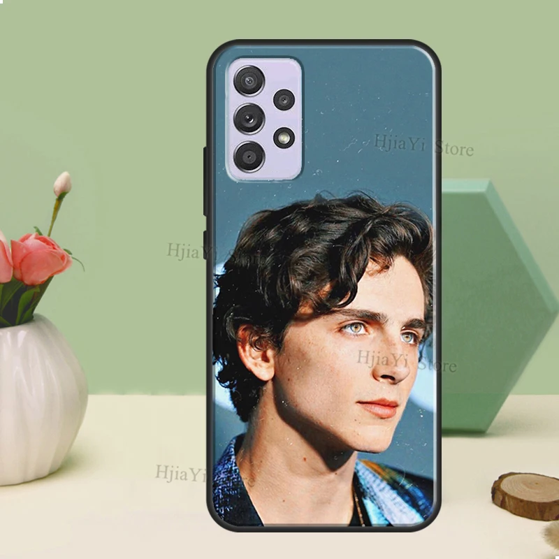 Timothee Chalamet Case For Samsung A54 A34 A24 A14 A51 A71 A12 A22 A32 A52 A72 A73 A33 A53 A13 Back Cover