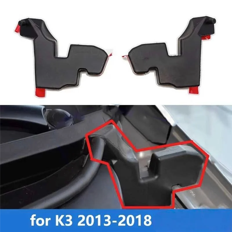 1 Pair Car Hood Buffer Block Engine Compartment Seal Block 864324Y000 864424Y000 86432-4Y000 86442-4Y000 For Kia K2 RIO