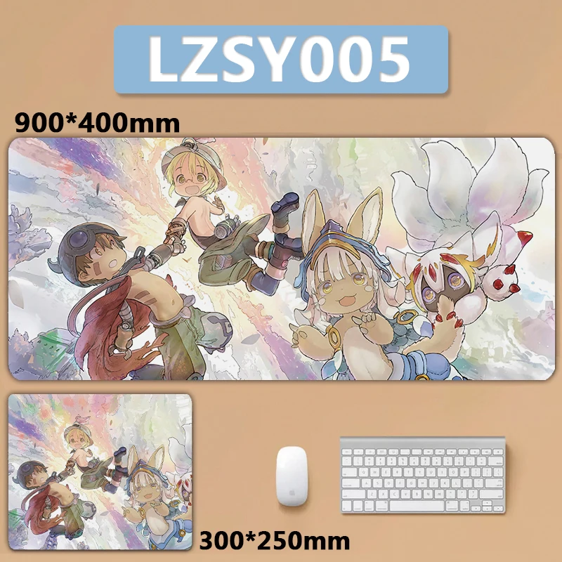 Made in Abyss Riko Reg Nanachi Faputa XXL tappetino per Mouse grande tappetino per Mouse