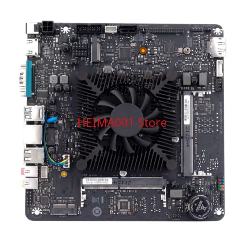 N5095 Mini Host Motherboard NAS All-in-one Computer J4125 N5105 Industrial Control Industry ITX Gigabit