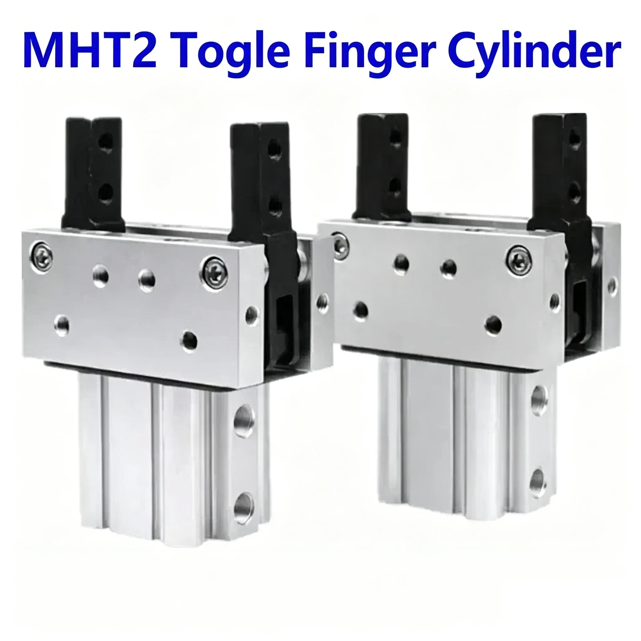 Sanmin MHT2 50 63DZ Pneumatic Toggle Air Gripper Cylinder for Industrial Use Compressed Air 0.1-0.6 MPa High Quality Pneumatic P