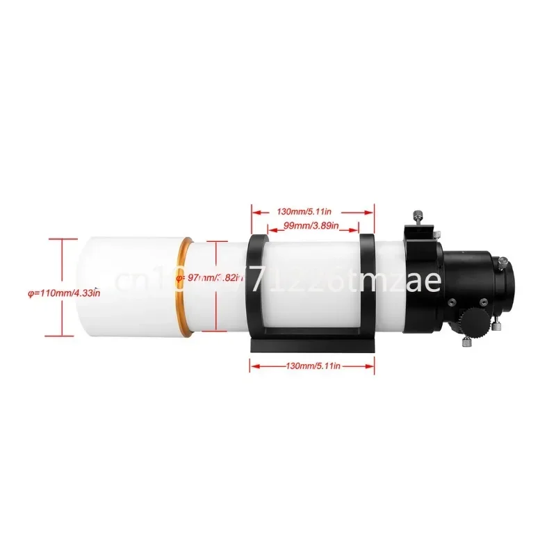 Sv48p Refraction Astronomical Telescope Lens Cone 1.25/2-Inch 90/500 Dual-Speed Focusing