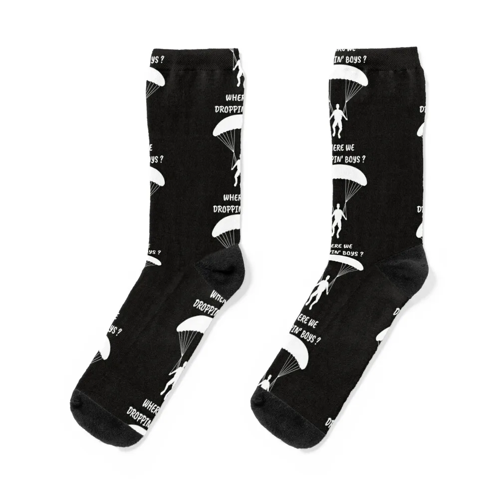 

Where we droppin' boys  Socks tennis Argentina essential golf Socks Men Women's