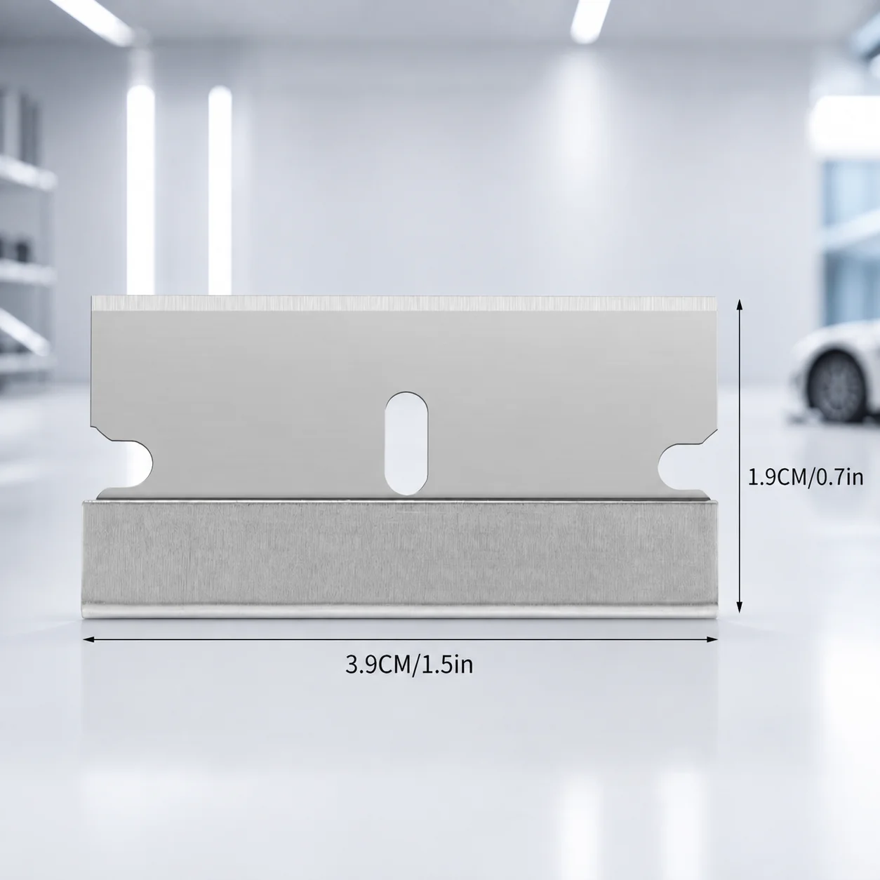 Stainless Steel Single Edge Razor Blades Replacement for Glass Scraper Window Tint Glue Sticker Adhesive Residue Removal Tool