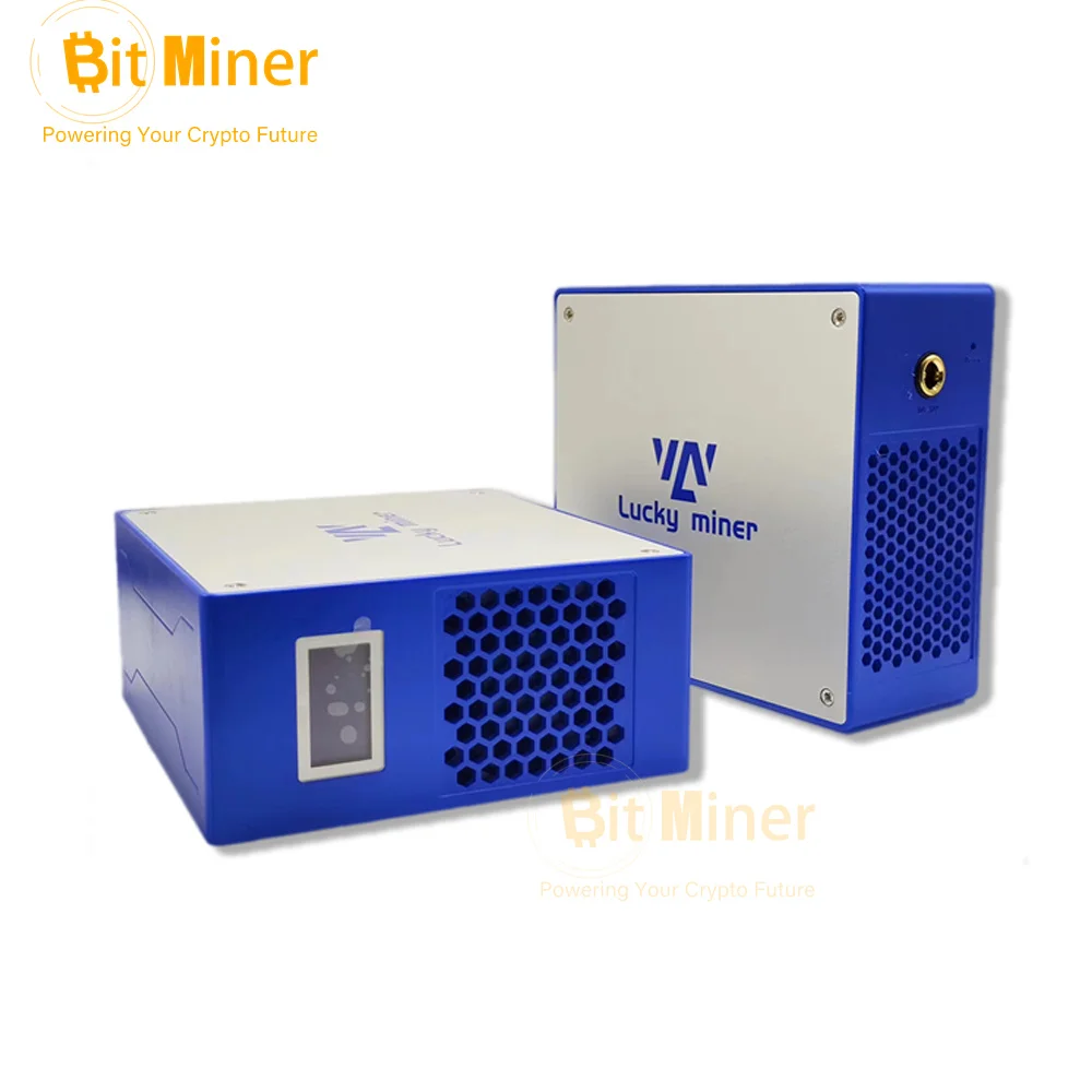 New Bitcoin Miner Bitaxe Lucky Miner LV07 1TH/S Hashrate Home WiFi Silent Miner BTC BCH DGB Mining Machine with 12V 5A PSU