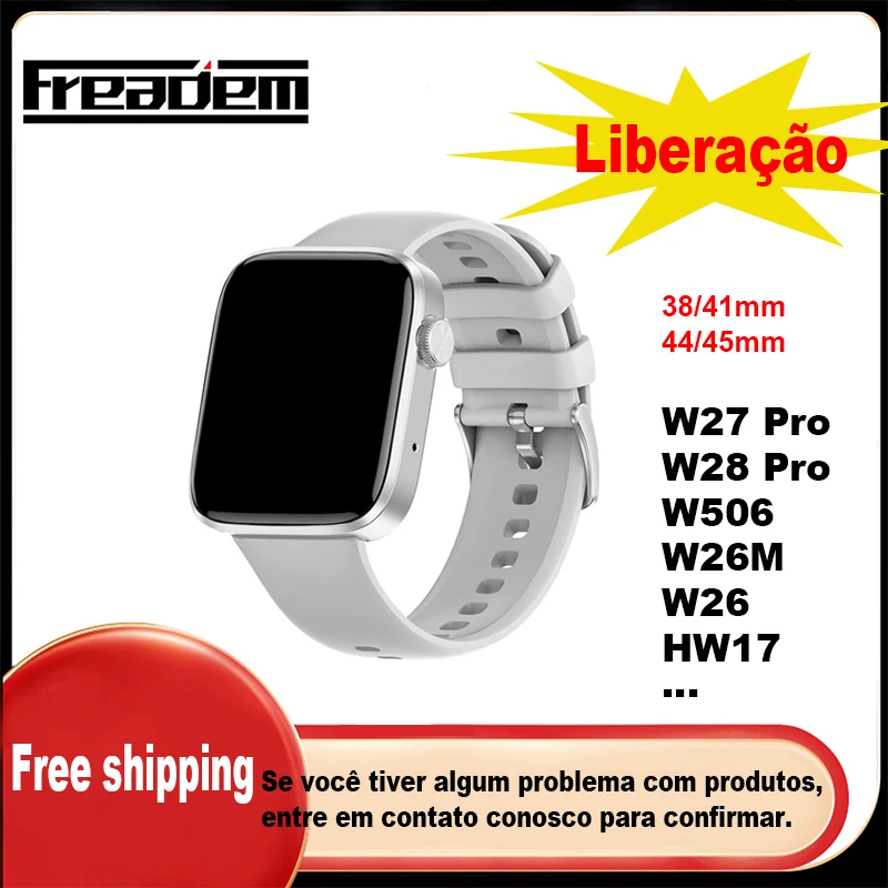 41mm 45mm Smart Watch Series 6 7 8 W27 Pro W28 Pro W506 W26 W506m Hw16 Hw17 Bluetooth Smart Watch for Men Women 2022 2023