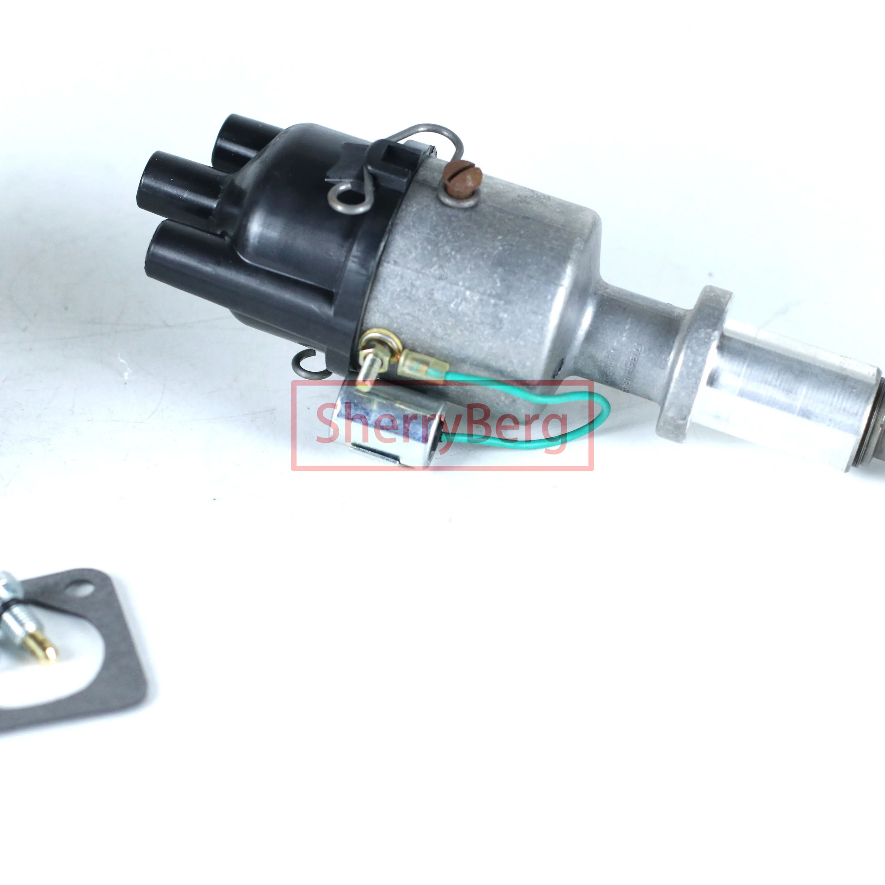 SherryBerg Carburetor Carb + Point Distributor For Fiat 500 126 REP for WEBER TYPE 28 IMB 5/250 652CC 4381128 126P 28IMD 5/250
