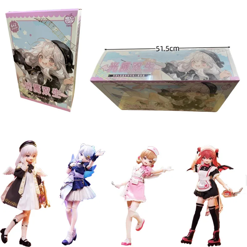 

Light Nightmare Twins Blind Box Special Six Mobile Doll BJD12 garage kit anime Sakura Blind Box Toys Guess Bag Mystery Box Gifts
