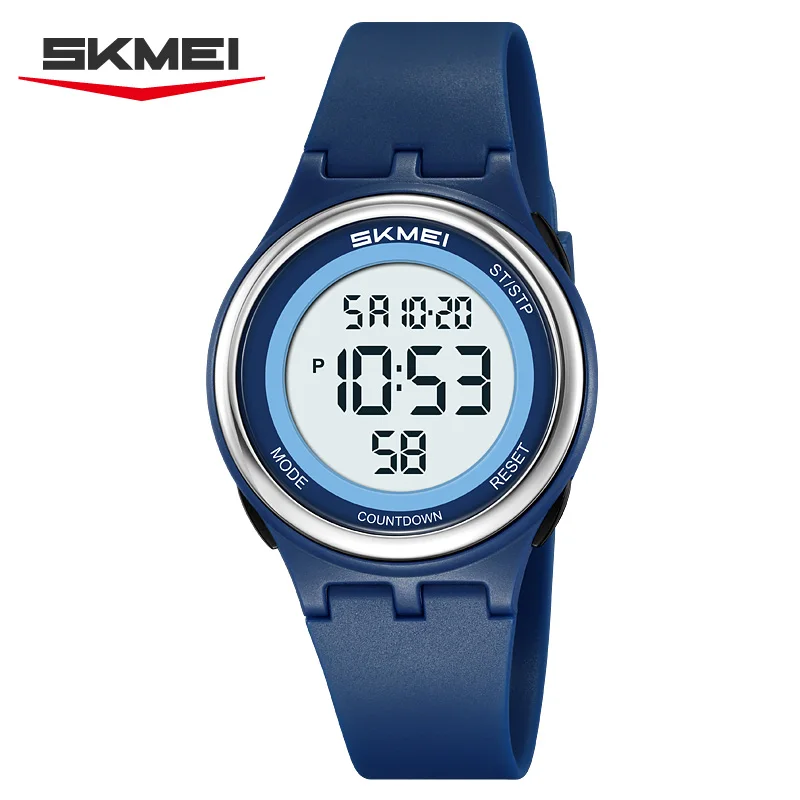 SKMEI 2661 New Fashion Digital Watch Men's Waterproof Sports LED Display Men's and Women's Student Electronic Watch reloj hombre