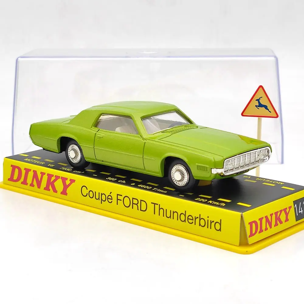 Atlas 1/43 Dinky toys ref 1419 COUPE THUNDERBIRD Diecast Models green Limited Edition Collection Toys car