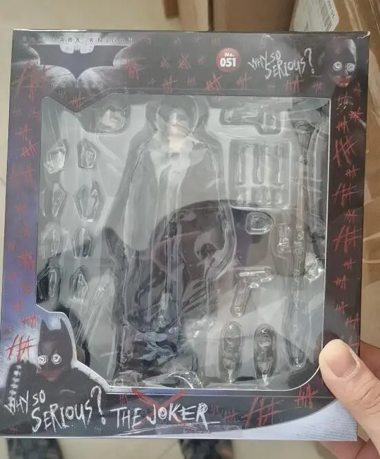 MAFEX Batman Joker Batman belden aksiyon figürü koleksiyon Model