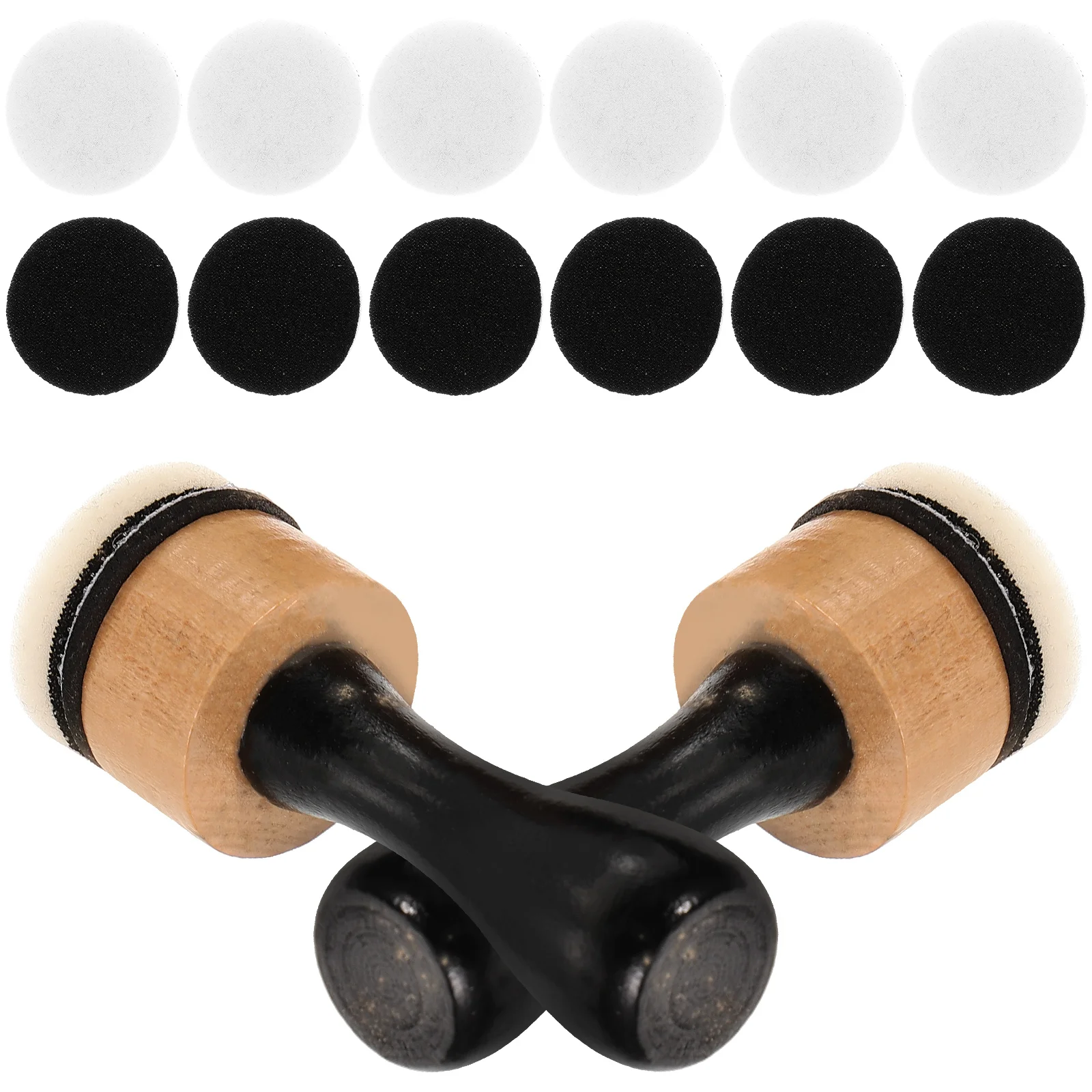 

Round Replacement Foam Pad Aid Ink Pads for Blending Tool Distressing The Brush Mini Sketch