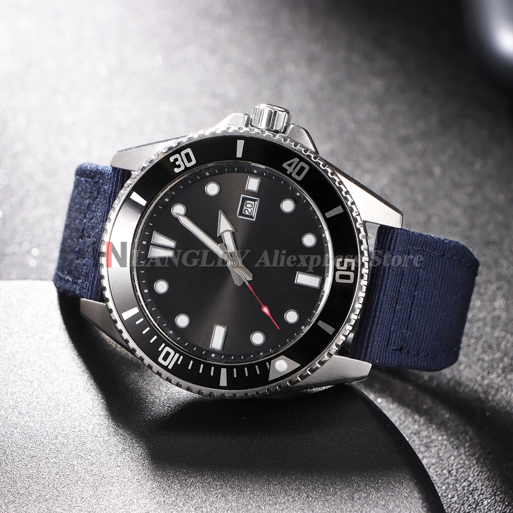 Нейлоновый холщовый ремешок для часов 20 мм, 21 мм, 22 мм для IWC Pilot, водонепроницаемый мужской спортивный зеленый, черный, синий браслет, сменный браслет