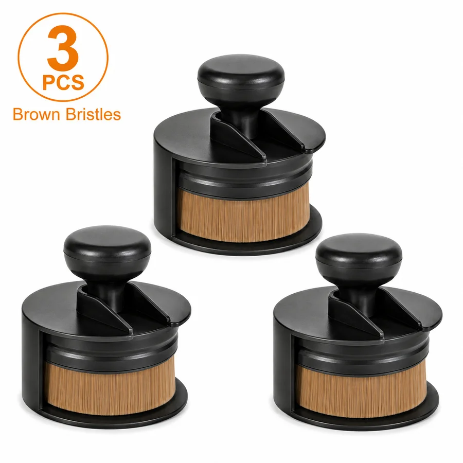 Handzame bandenpoetsapplicator met afsluitkap, compacte autoborstel voor het reinigen van de bandenzijwand, voor een betere aanbrenging op de bandenzijwand.