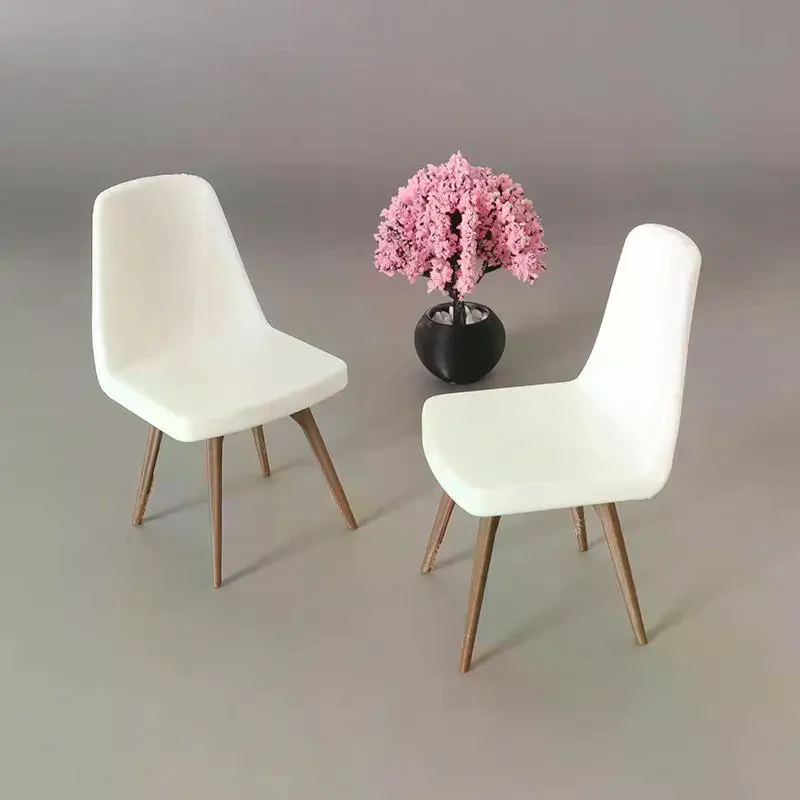 1/12 دمية مصغرة محاكاة كرسي صغير نموذج الأثاث اكسسوارات ل بيت الدمية ديكور الاطفال التظاهر اللعب اللعب هدية #3