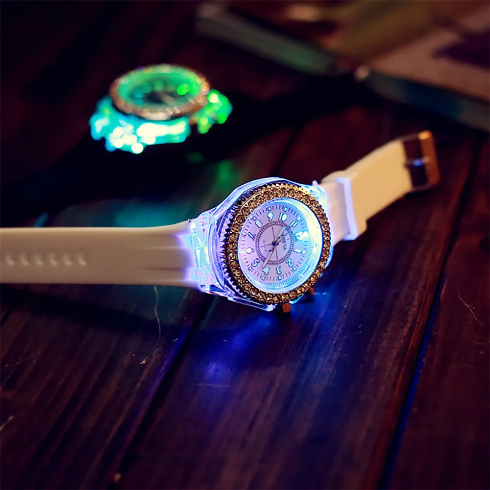 LED Backlight Sport Waterproof Quartz Wrist Watches Wrist watch accessories for women Dial Design reloj para mujer reloj