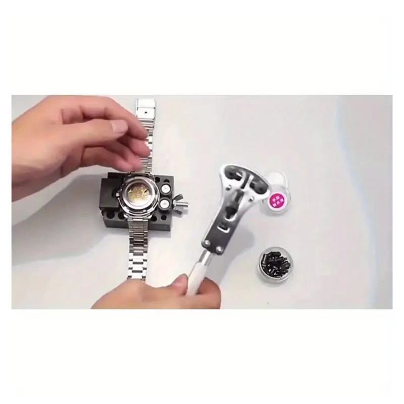 

【ELECTRONIC-ACCESSORIES】Watch Opener, Watch Removal Tool, Watch Case Back Opener, Watch Battery Replacement, Repair And Disassem