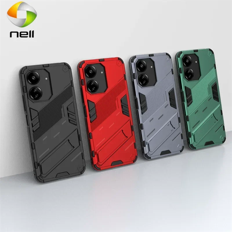 

Чехол для Poco C65 Poco C65 Funda Coque Punk Kidstand Armor Противоударный чехол-держатель для телефона Bumper Poco C65 ca