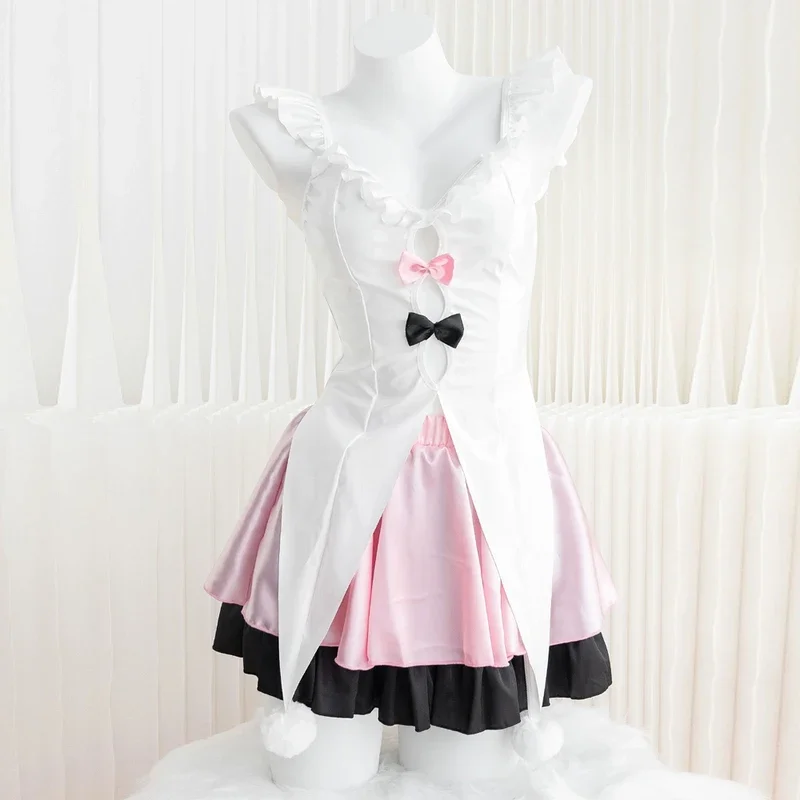 AniLV Cartoon Park Celebration Show Performance Costumes Women Fairy Maid Uniform Clothes Cosplay