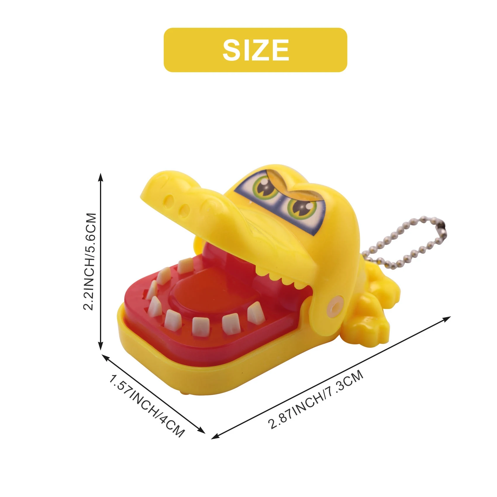 Small Toys Bar Crocodile Dentist Childrens Those Trick King-Size Bites Family Games Gag for Kids