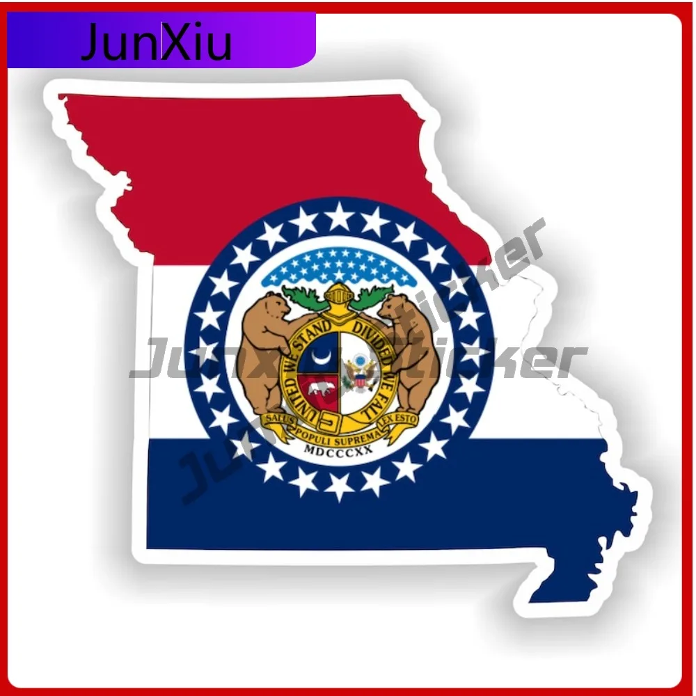 

Missouri Usa Stylish Bumper Anti Scratch Sticker Vinyl Anti Waterproof Wall Stylish Shape Accessory National Cool Of Truck Cute