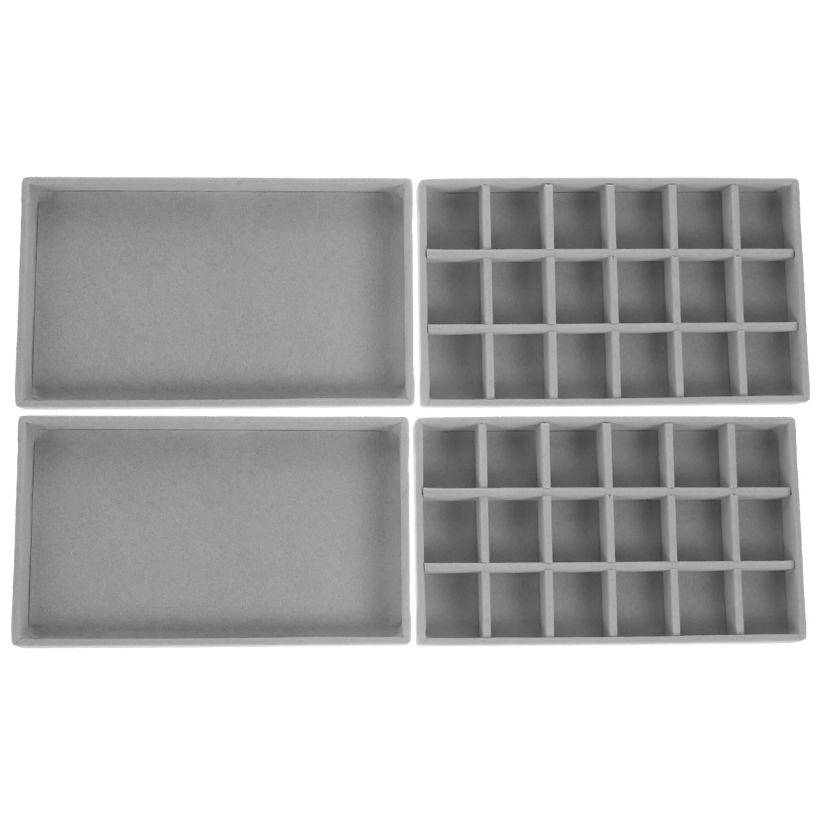 Making Beaded Design Storage Vanity Tables Necklace Board Tray Jewelry Beading Grey Plastic