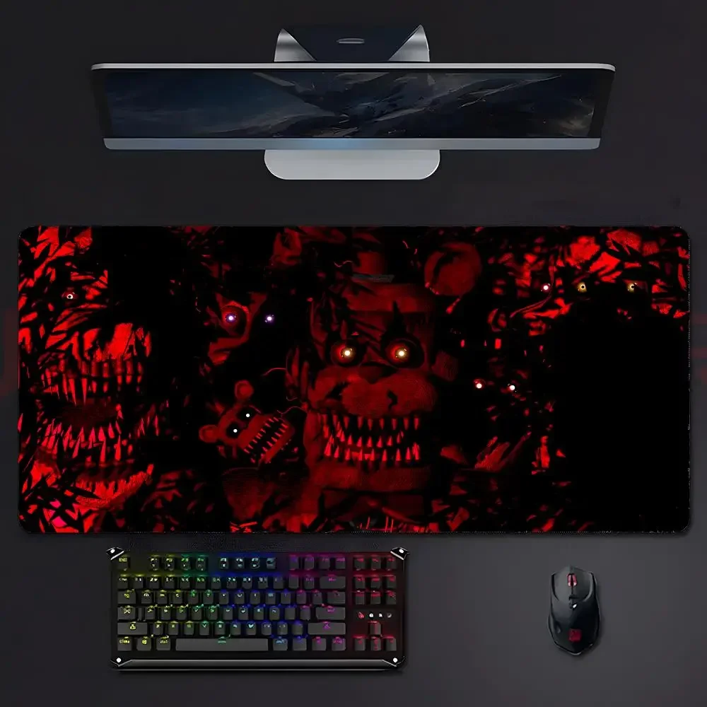 CIFBUY Five Nights At Freddys Horror Game Mouse Pad Large Gaming Mousepad Non Slip Desk Mat for PC