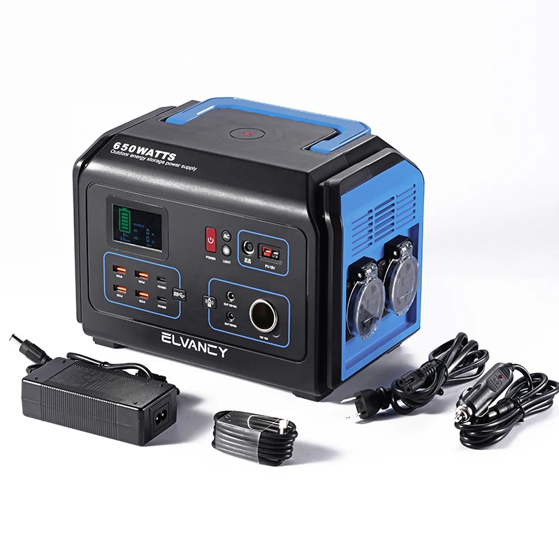 650W Outdoor Explorer 110V-240V 50Hz 60Hz Portable Power Station With Solar Panels Power Banks Power Station