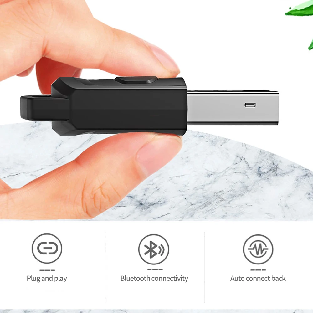 PS5 PS4 PC 무선 게임 오디오 헤드폰 어댑터 헤드셋 Bluetooth 5.0 동글 오디오 수신기 송신기