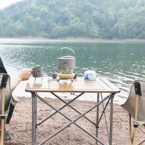 BRS-201A Fogão a gás de acampamento portátil, 16000W, propano de alta pressão, queimador a gás butano, fogão de emergência ao ar livre com ignição piezo 8 principais vendas quebra vento fogão - №7