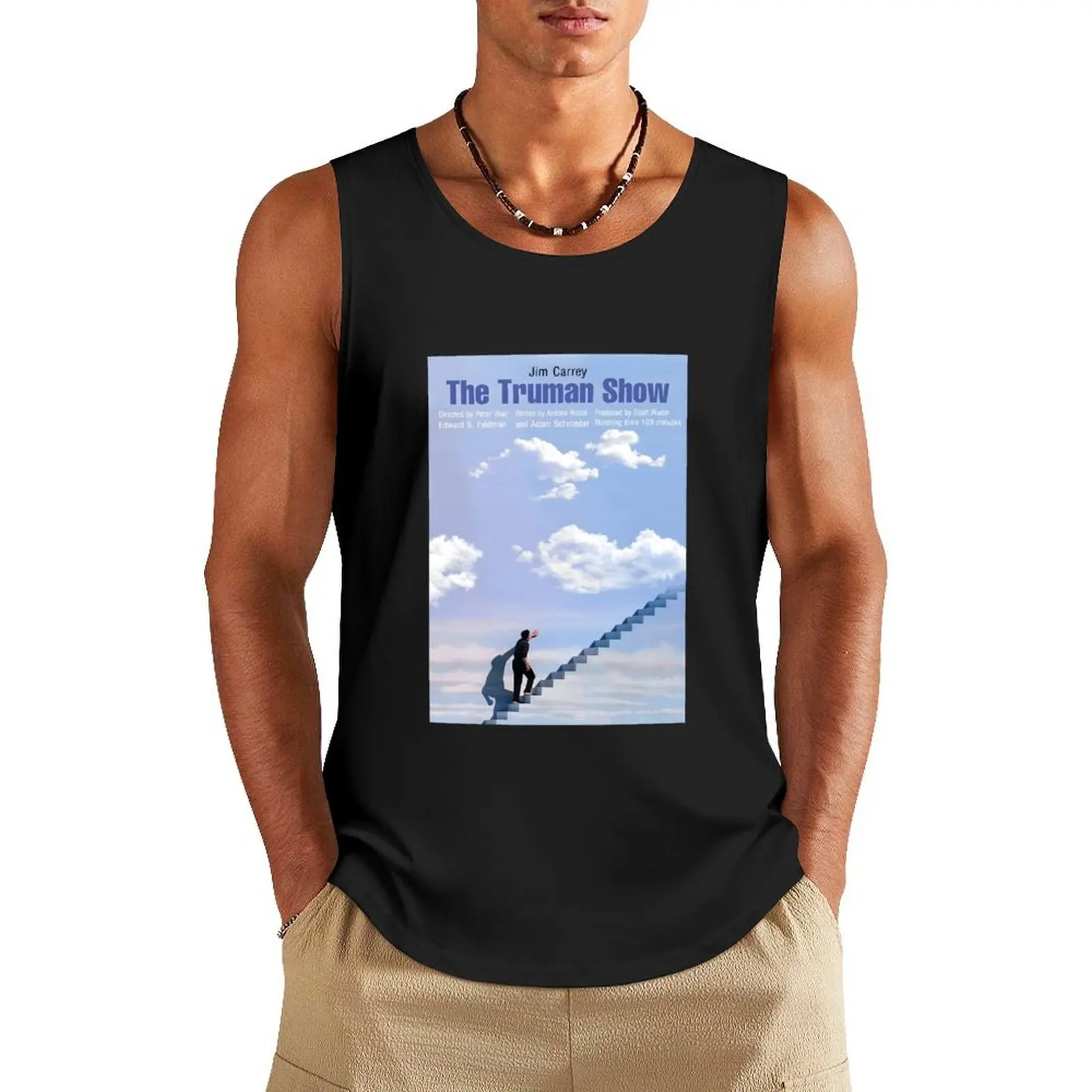 

The truman show Tank Top man vest gym clothing man sexycostume