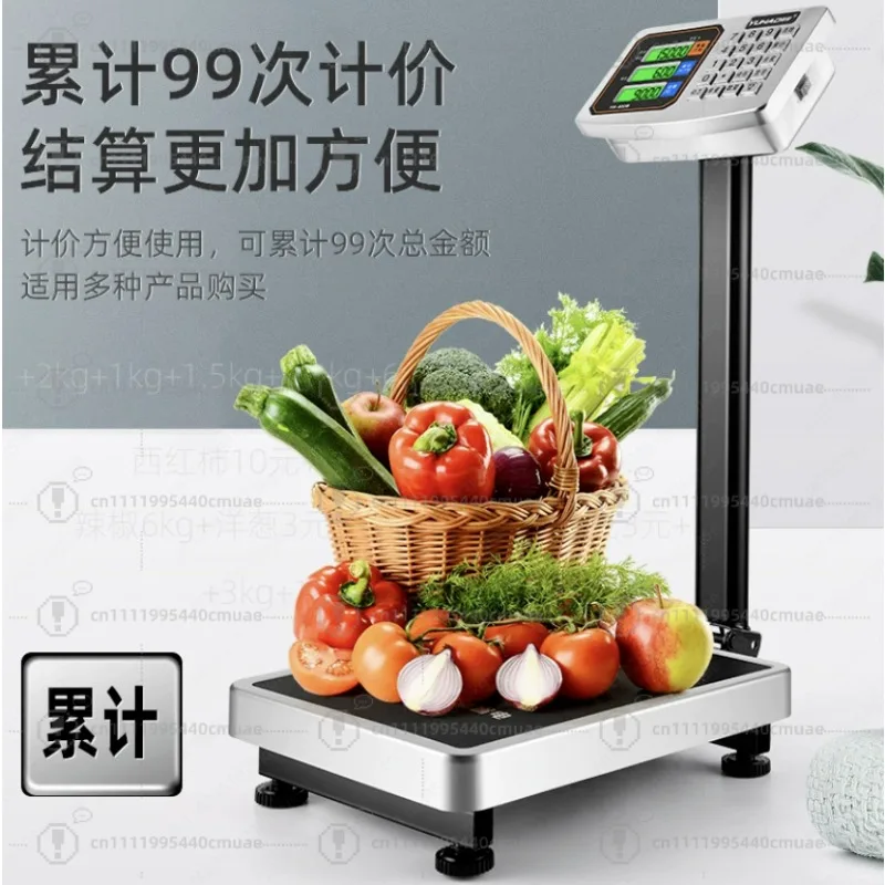 Commercial Bench Stainless Steel 150kg Electronic 100kg  Folding  Stainless Steel Material Waterproof