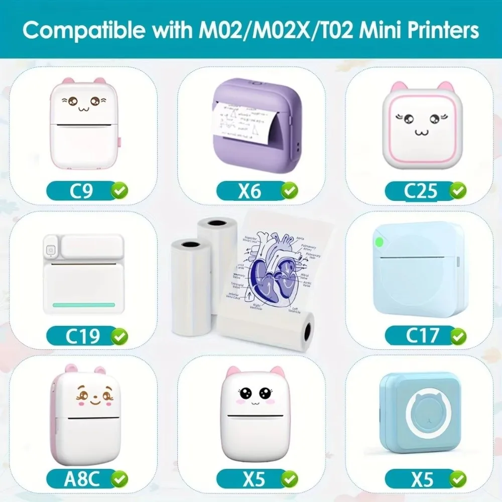 Adhesive Backing Thermal Printing Paper Transparent Roll Format Clear Label Paper Thermal Sensitive Glossy Finish
