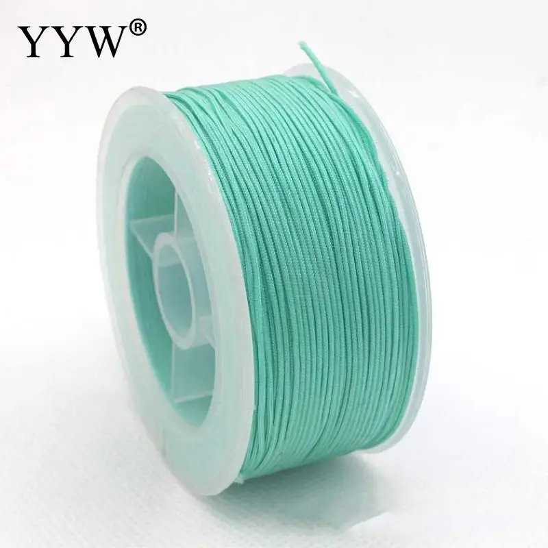 1mm 1.3mm 1.8mm 2mm filo di Nylon filo poliammide nodo cinese braccialetto di corda di macramè corda intrecciata nappe fai da te filo di perline