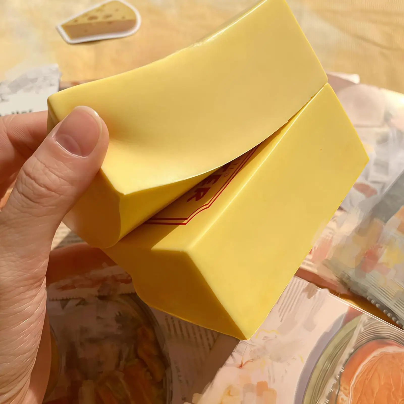 Stress Squeeze Toy Slow Rebound Sensory Butter Toy Squeeze Butter Fidget For Home Classroom School Party Gathering Office