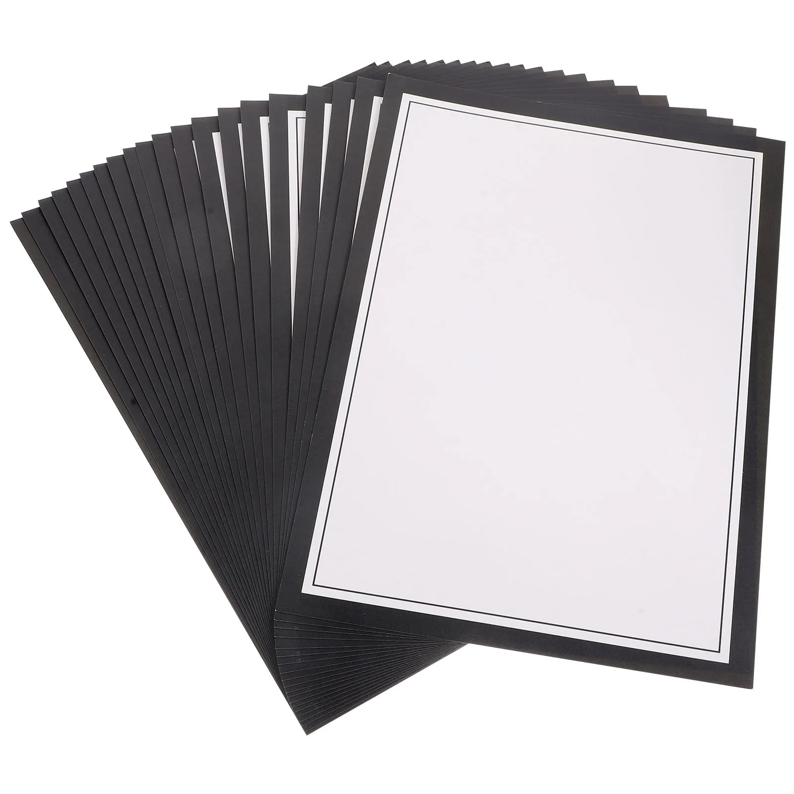 

20Pcs Thicken Painting Cardstocks Blank Blank Drawing Paperboard for DIY Craft Art Making Paper Sheets Kraft Cardstock