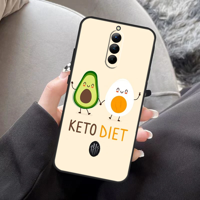 น่ารัก Avocado ผลไม้สำหรับ ZTE Nubia สีแดง8 Pro Plus สำหรับ RedMagic 7 6 Pro 6S 7S 6R 5G 5s Coque Fundas