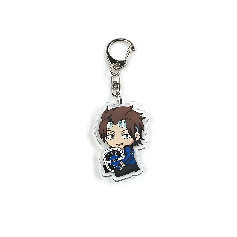 World Trigger Cartoon Anime Pendant Keychains Holder Car Key Chain Key Ring Mobile Phone Bag Hanging Jewelry Gifts