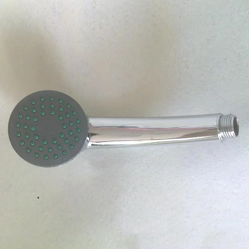 Cabezal de ducha con rociador para baño, cabezal de ducha ABS, cómodo, nuevo proceso de chapado, función única, mejoras para el hogar