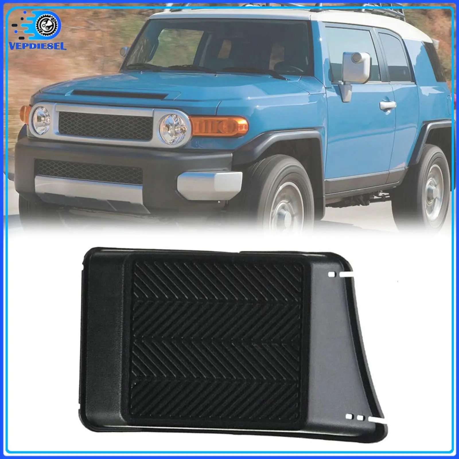 

58190-35032 Black Automatic Tarns Front Foot Rest For Toyota 4Runner/FJ Cruiser Auto Parts