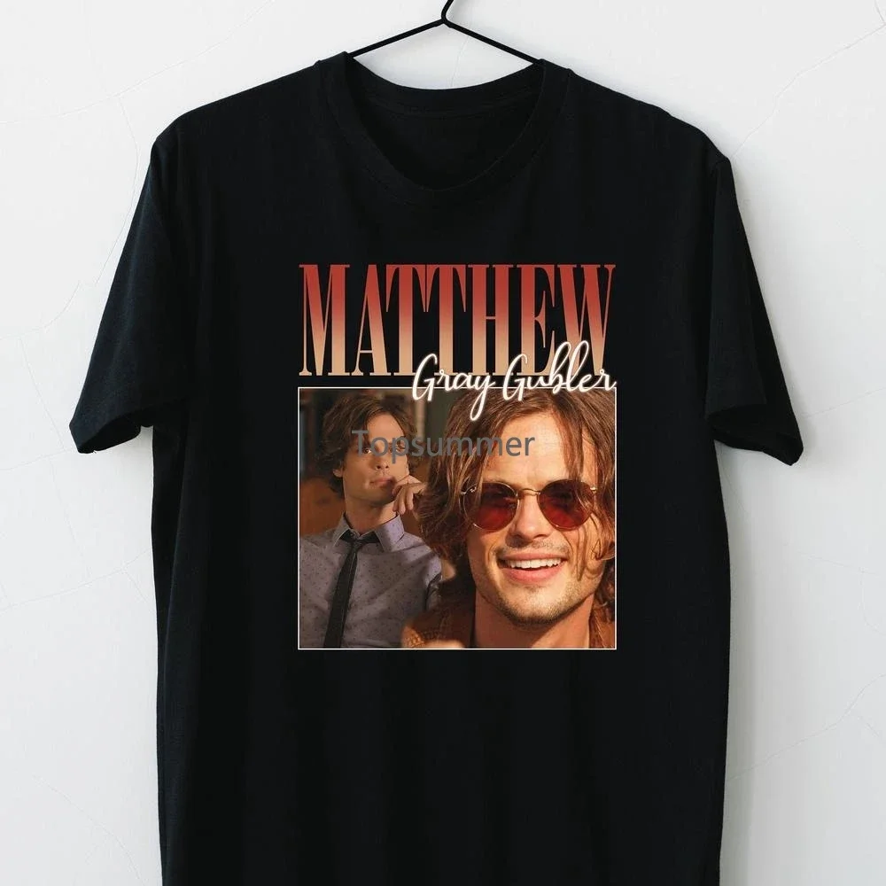 

Matthew Gray Gubler T Shirt Spencer Reid Tshirt Tv Shows Criminal Minds Shirt