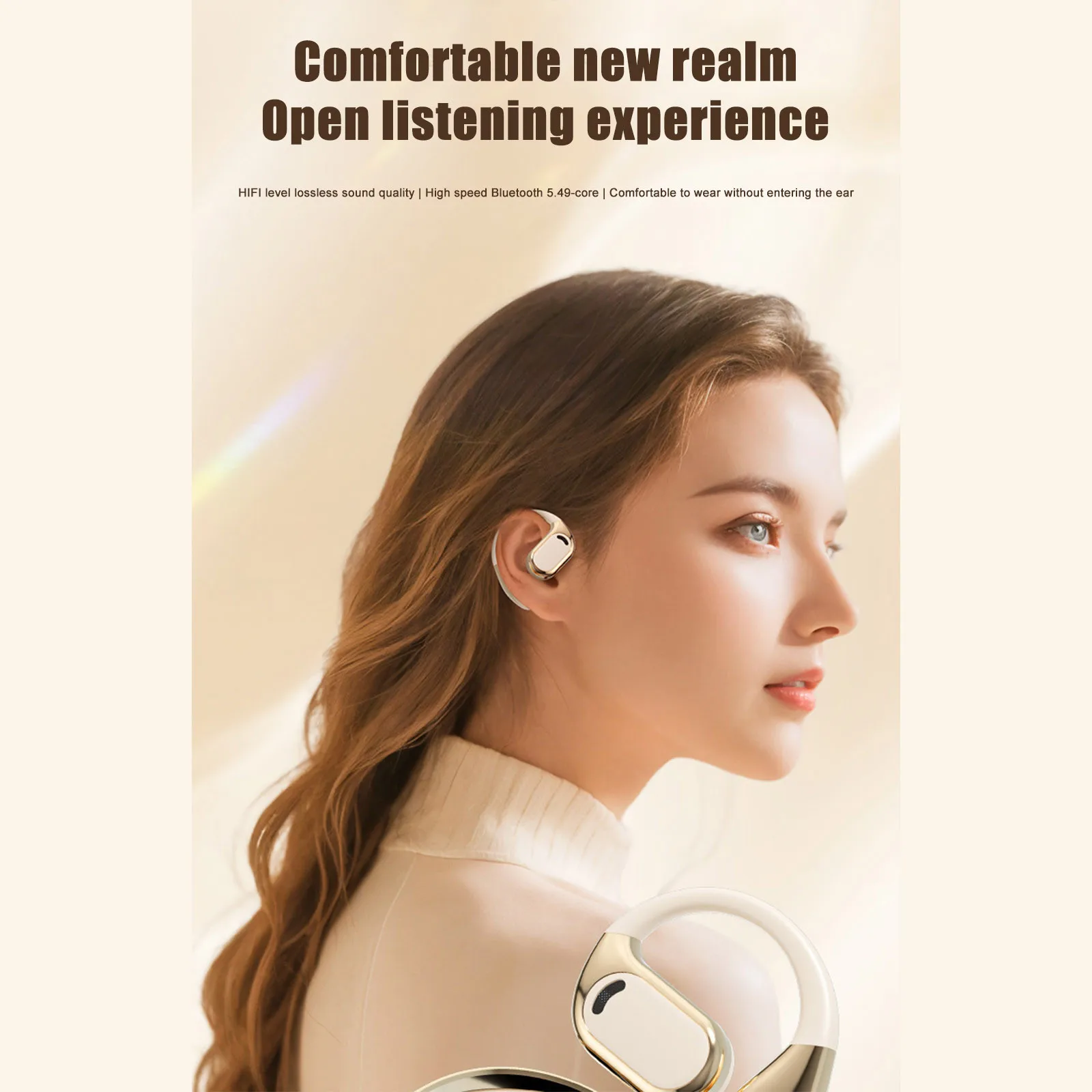 سماعة ترجمة ذكية 144 لغة ​ ​ ​ ​ مترجم سماعة بلوتوث لاسلكية مع تقليل الضوضاء