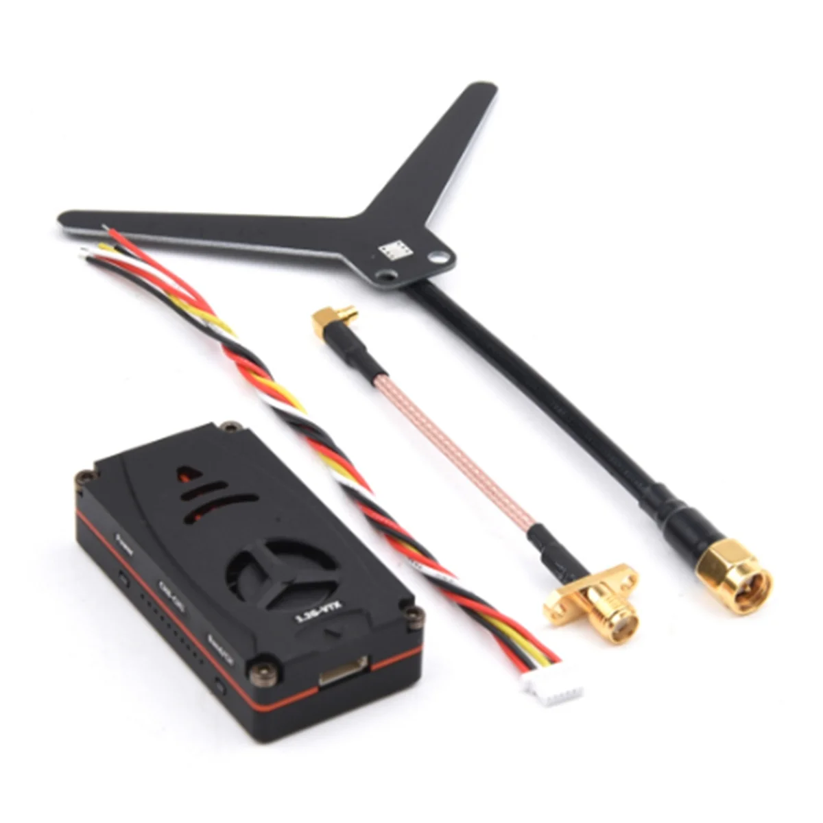 1.2G 1.2GHz 2W 2000mW Pit/25mW/600mW/1W/2W VTX Video Transmitter Transmitting Module for RC FPV Long Range Racing Drone