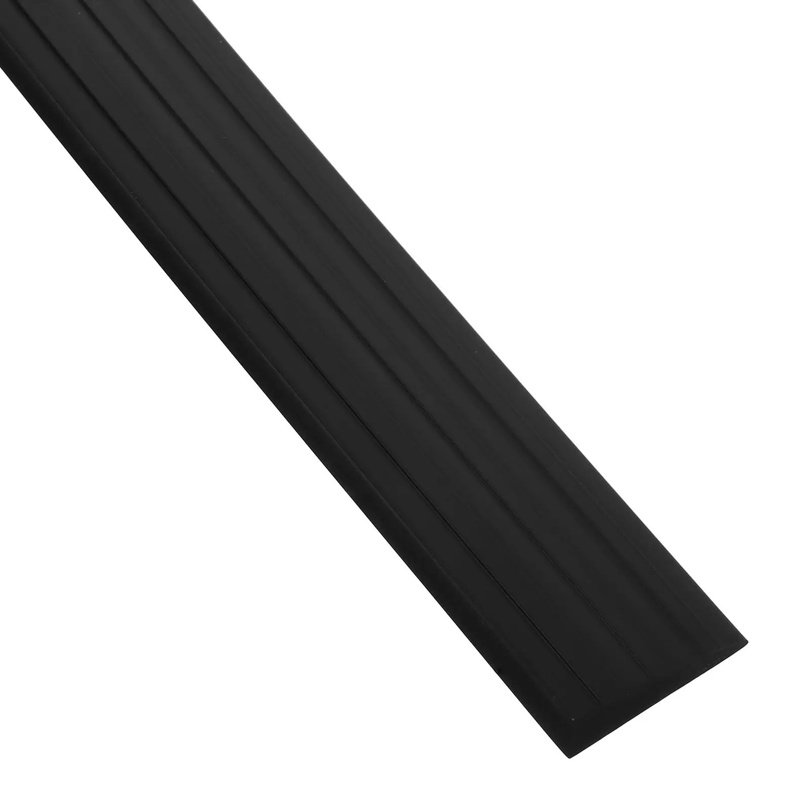 2Pcs Self Adhesive Ramp Pads for Sweeping Robot Black Non Slip PVC Ramp for Carpets Tile Wood Floor Transition